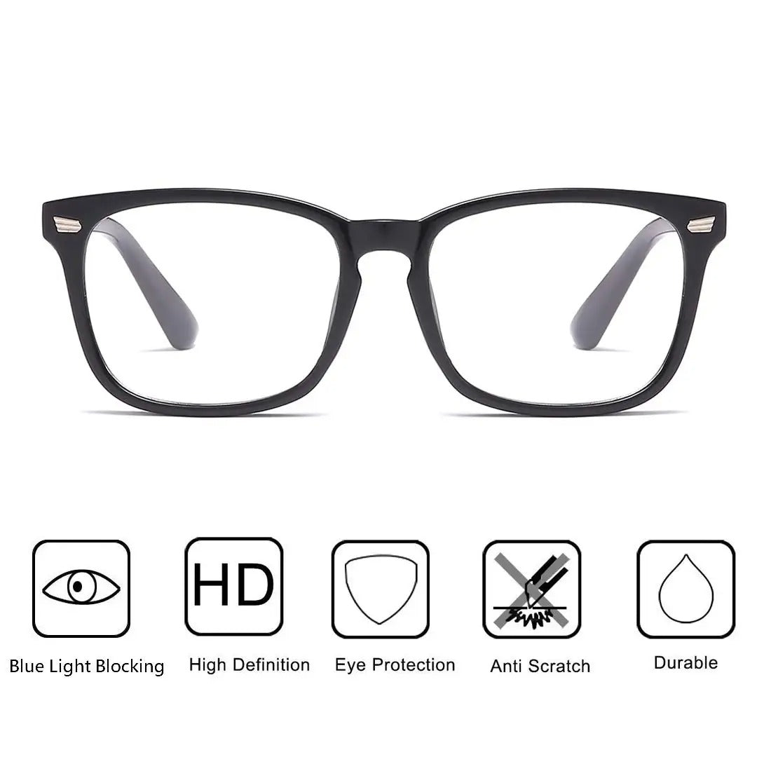 BLUE LIGHT COMPUTER GLASSES with STYLE
