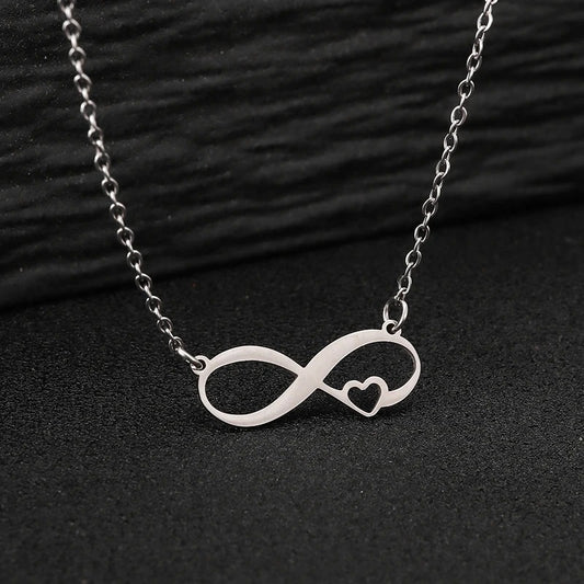 Beautiful INFINITY HEART Necklace